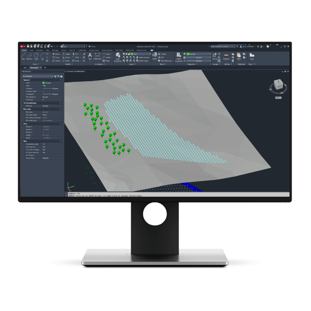 virtocad software for pv ground-mount project